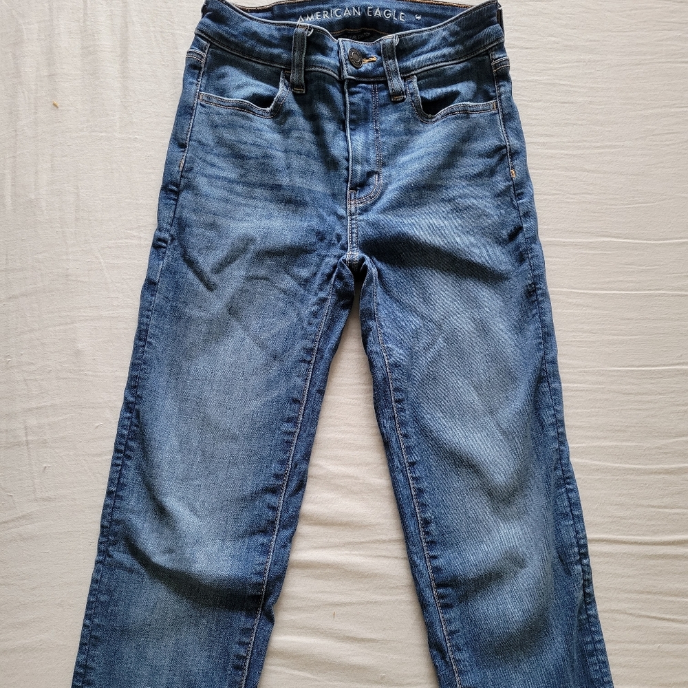 American Eagle High Rise Jegging Crop